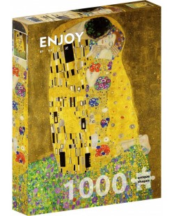 Puzzle Enjoy de 1000 piese - Gustav Klimt: The Kiss